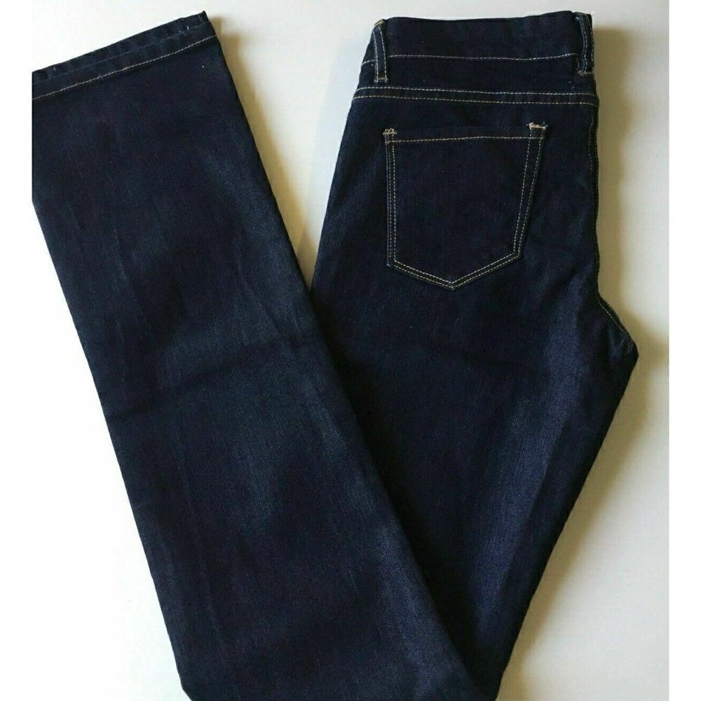 Blank Blue Denim Straight leg Low rise Jeans - Picture 2 of 10